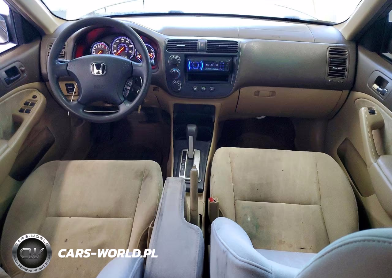2003 Honda Civic Lx VIN:JHMES16503S002458 - 8