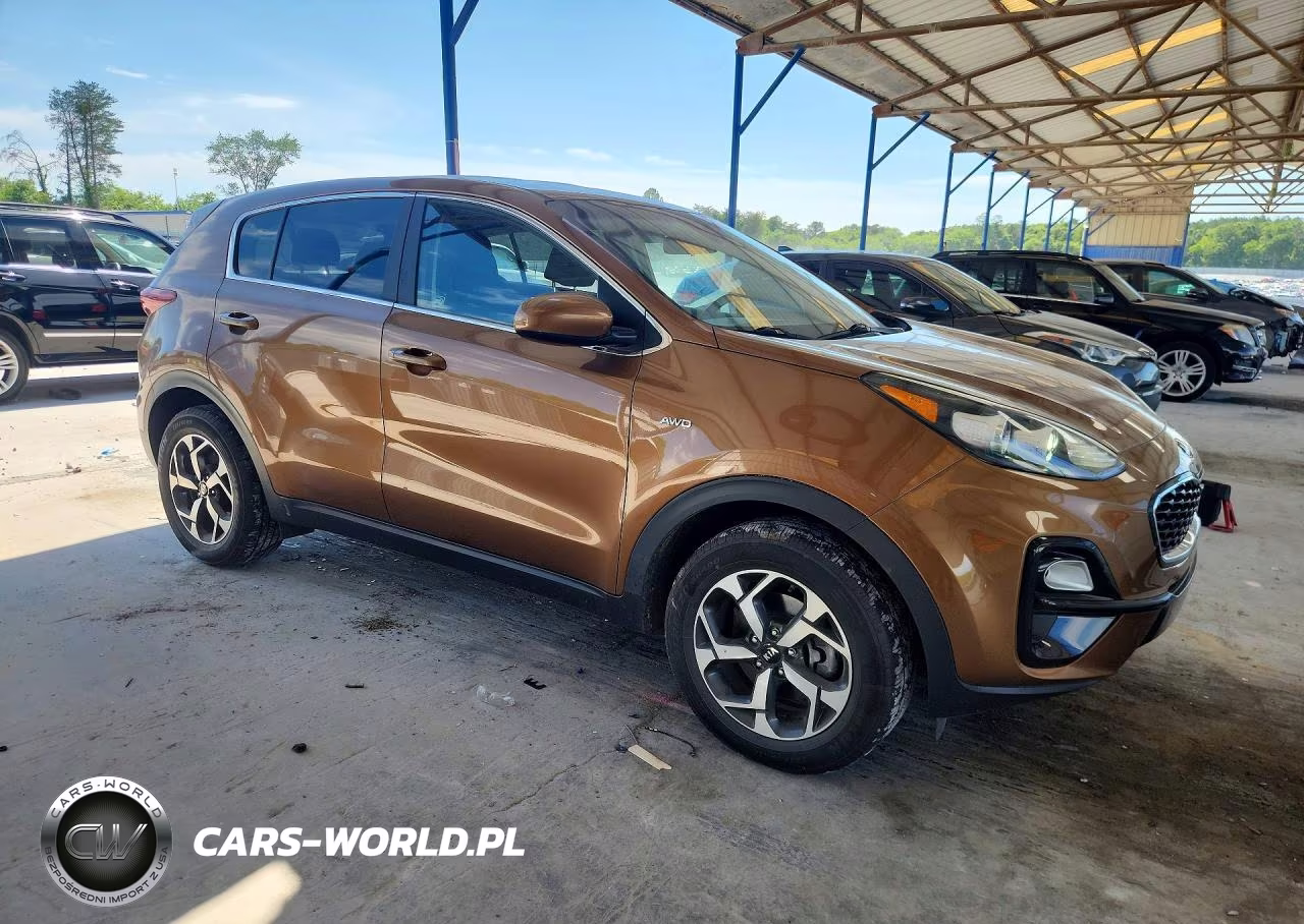 2021 Kia Sportage Lx VIN:KNDPMCAC1M7922142 - 4