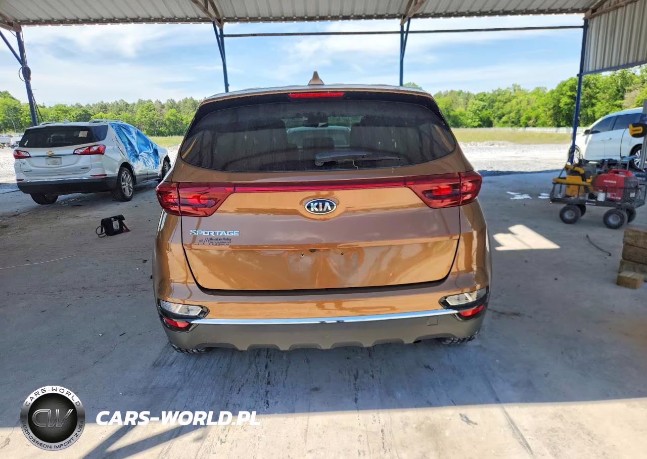 2021 Kia Sportage Lx VIN:KNDPMCAC1M7922142 - 6