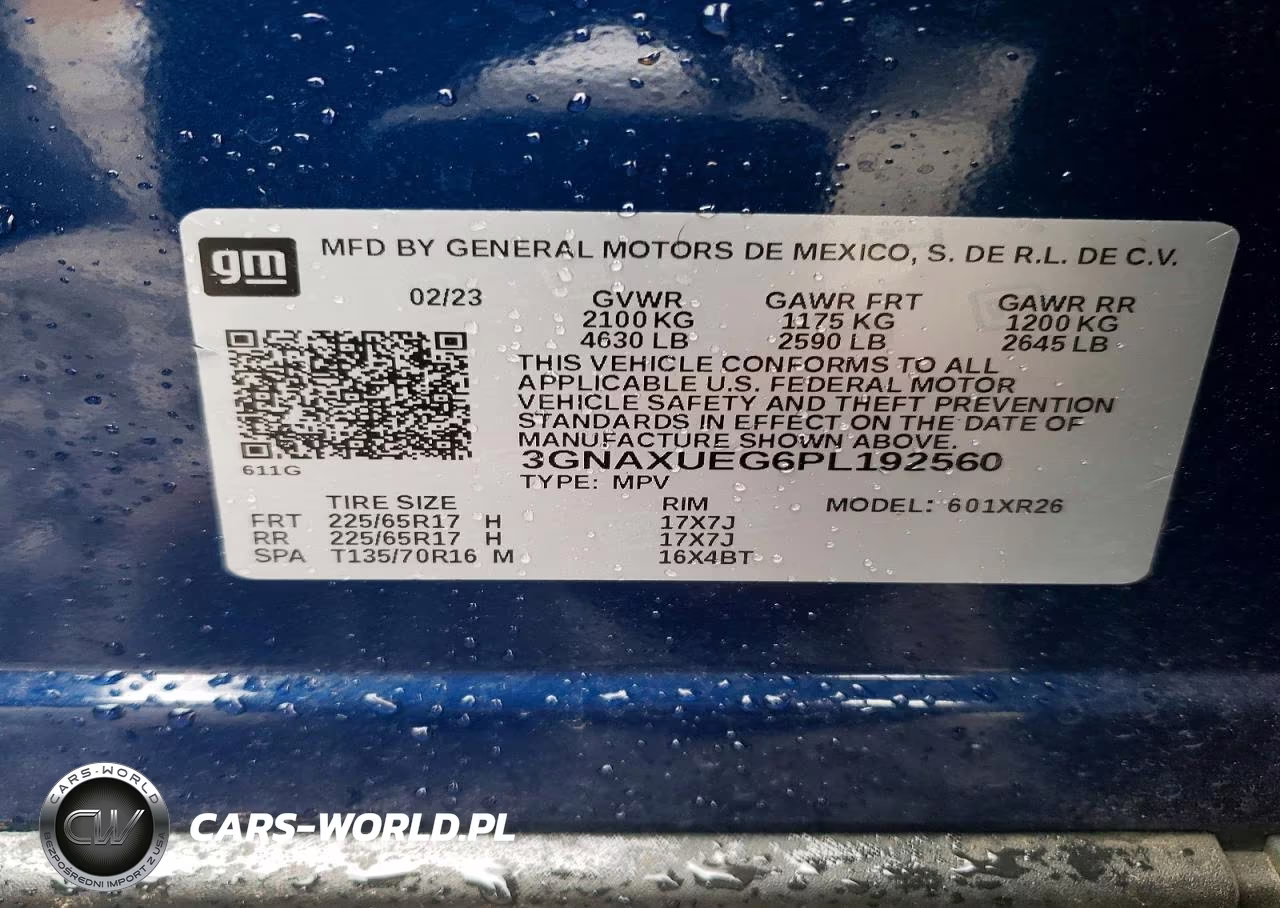 2023 Chevrolet Equinox Lt VIN:3GNAXUEG6PL192560 - 13