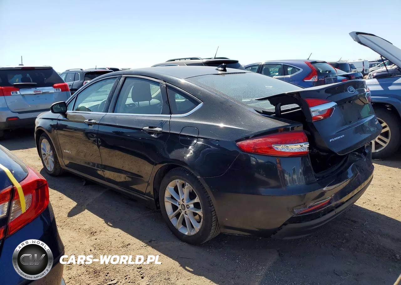 2019 Ford Fusion Se VIN:3FA6P0LU8KR197187 - 2