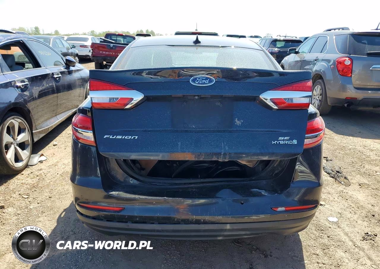 2019 Ford Fusion Se VIN:3FA6P0LU8KR197187 - 6