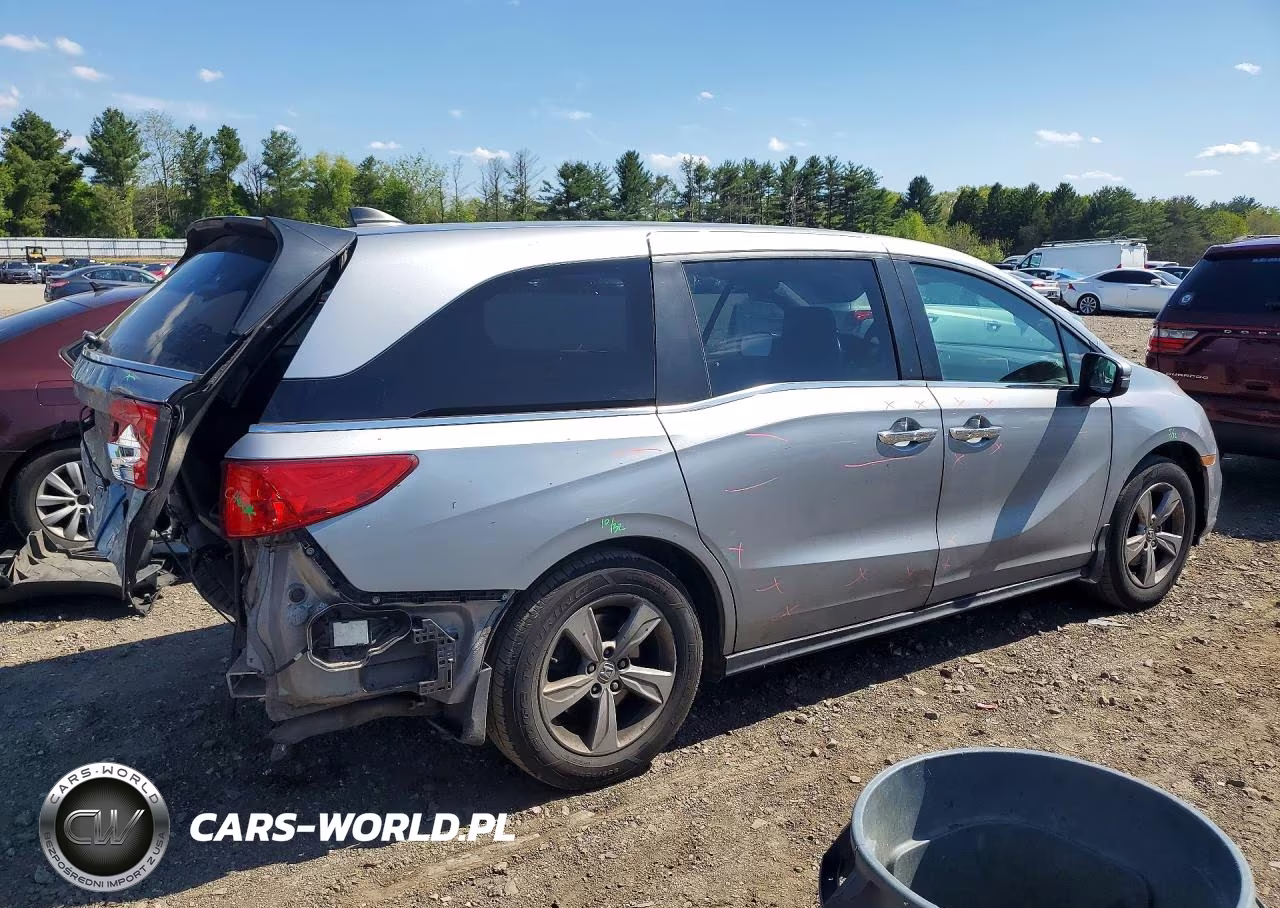 2019 Honda Odyssey Exl VIN:5FNRL6H75KB134123 - 3