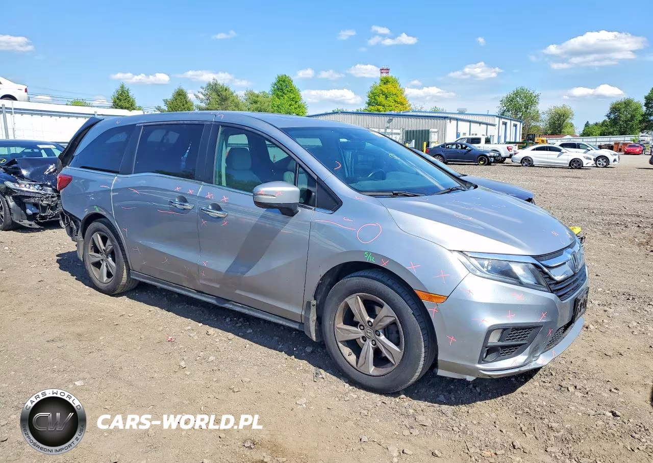 2019 Honda Odyssey Exl VIN:5FNRL6H75KB134123 - 4