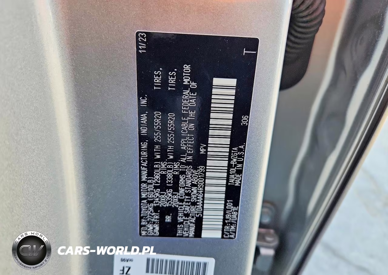 2024 Lexus Tx 350 Luxury VIN:5TDAAAA64RS001799 - 13