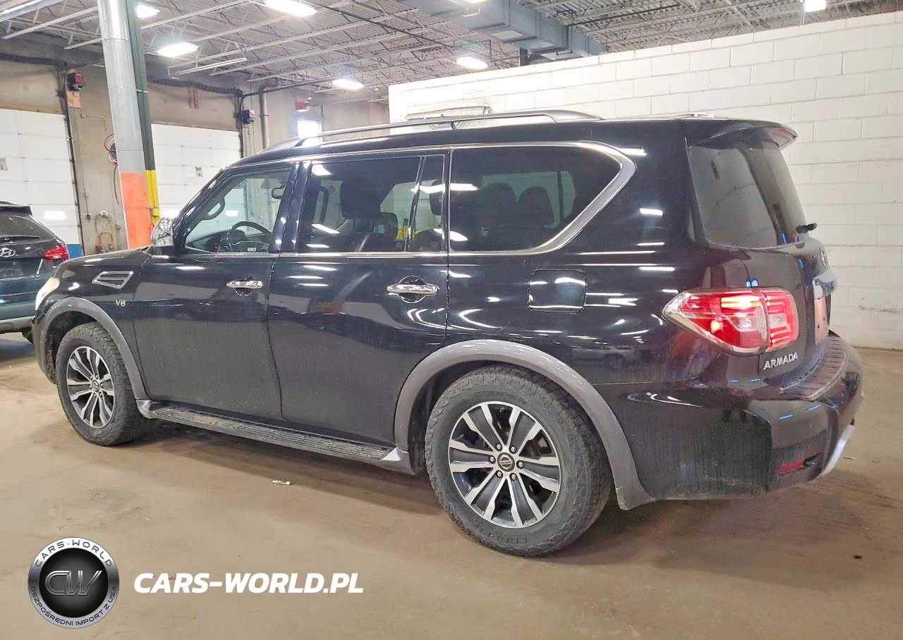 2018 Nissan Armada Sl VIN:JN8AY2NC7J9551751 - 2