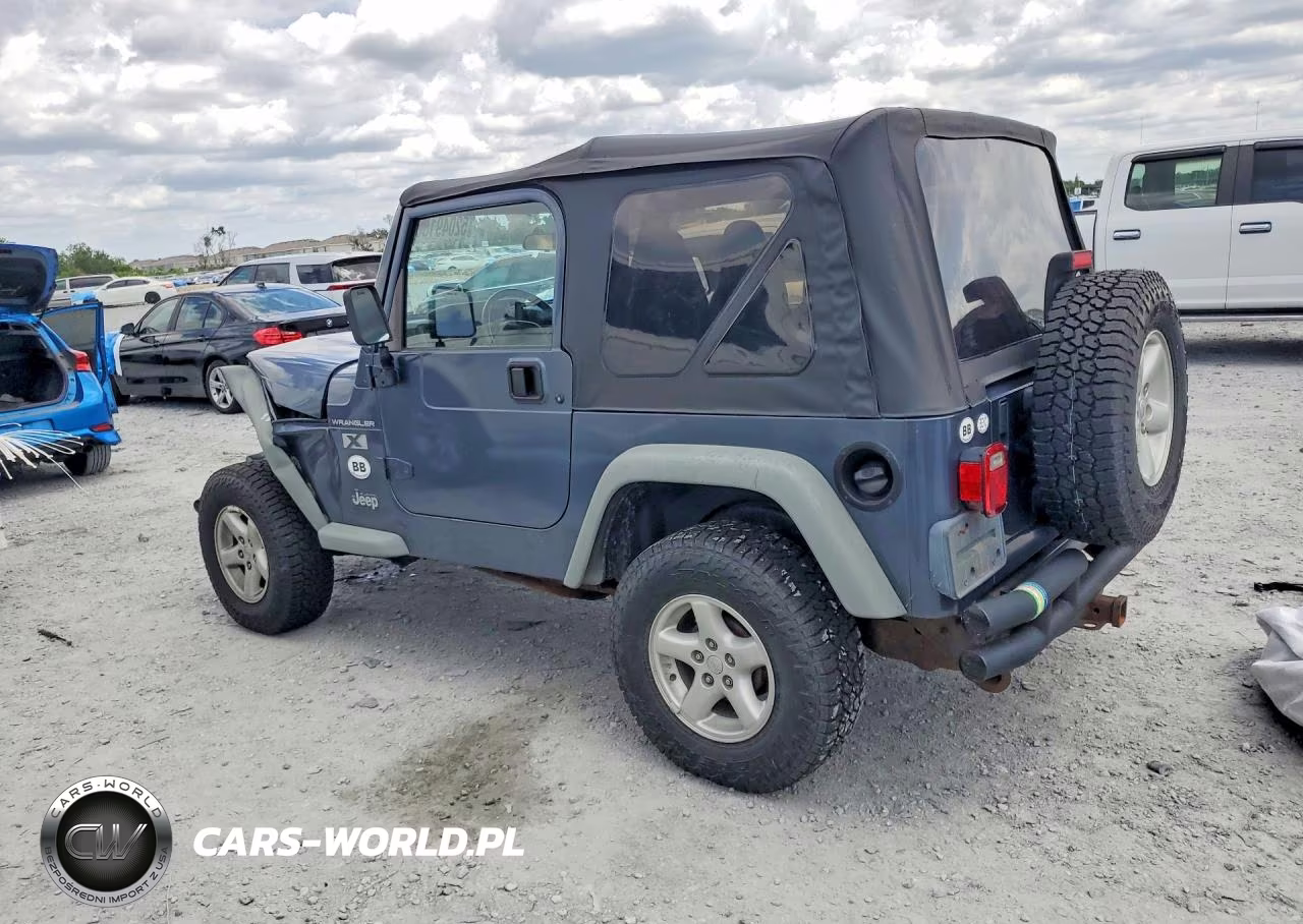 2002 Jeep Wrangler - Tj X VIN:1J4FA39SX2P746103 - 2