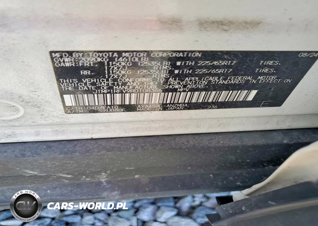 2024 Toyota Rav4 Xle VIN:JTMP1RFV9RD108366 - 13