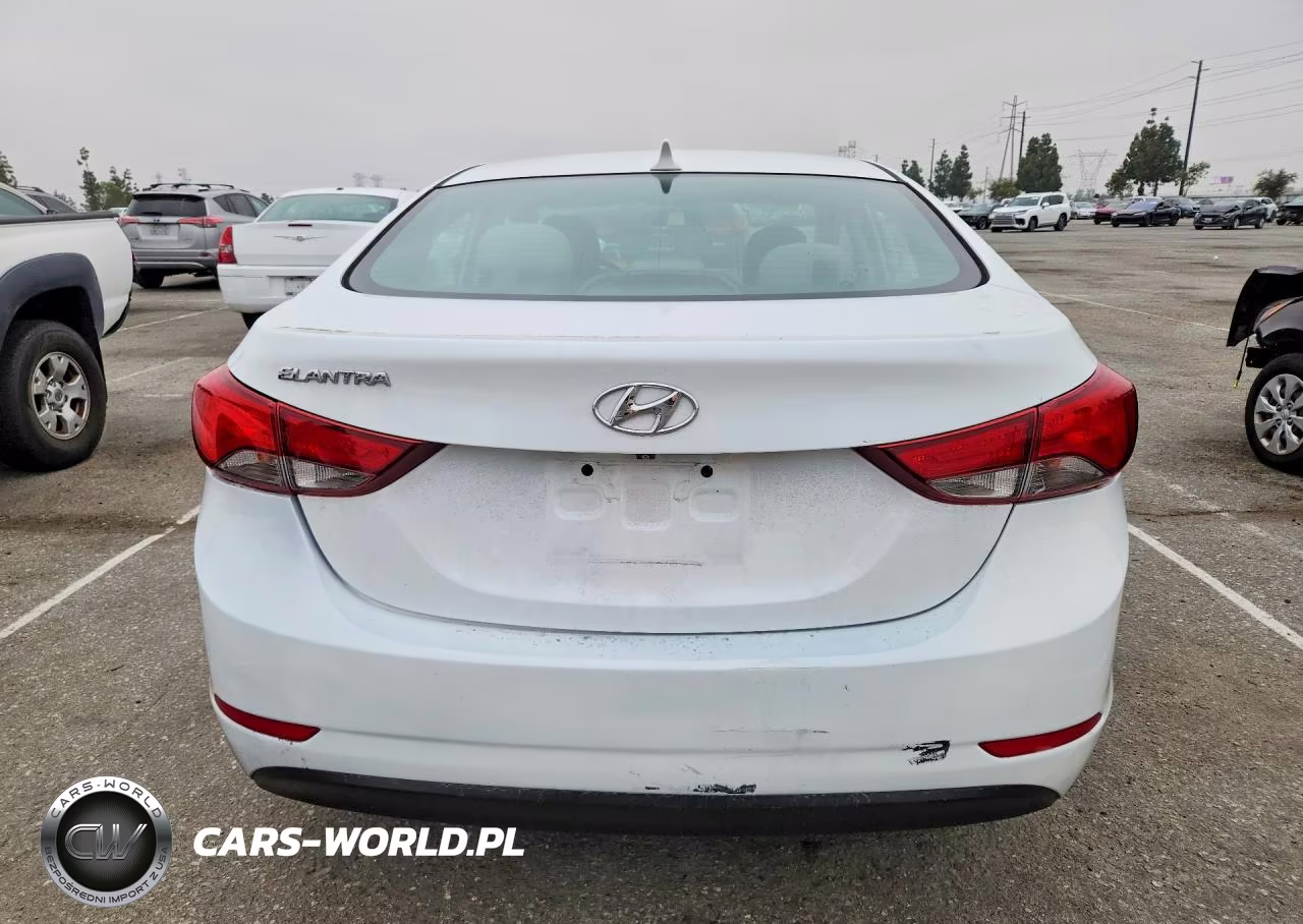 2015 Hyundai Elantra Se VIN:5NPDH4AE0FH599473 - 6