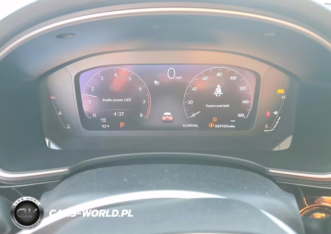 2022 Honda Civic Touring VIN:2HGFE1F90NH301413 - 9