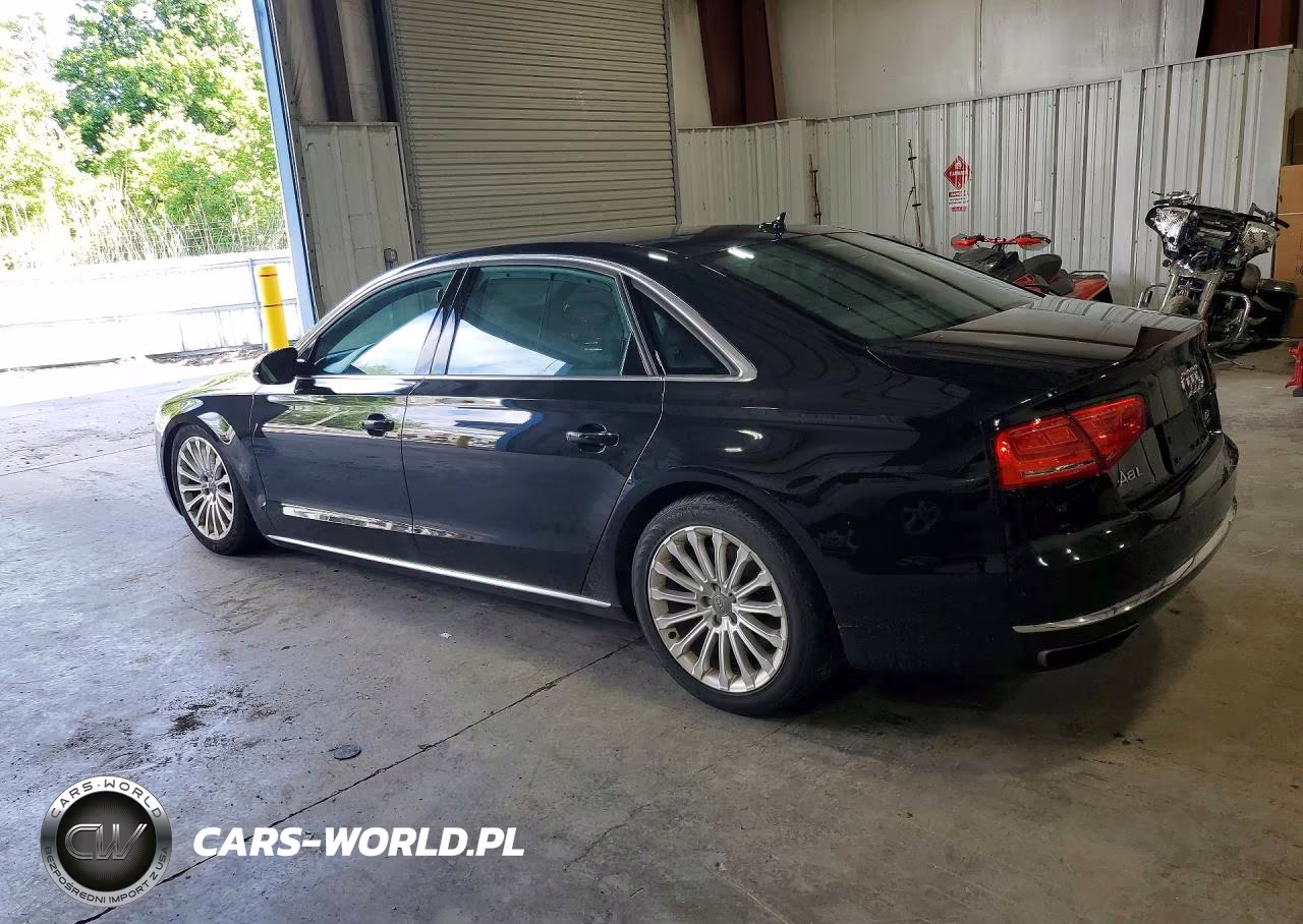 2014 Audi A8 L Quattro VIN:WAUR2AFD6EN007012 - 2
