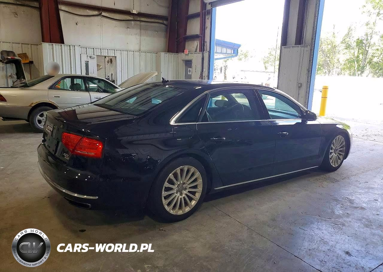 2014 Audi A8 L Quattro VIN:WAUR2AFD6EN007012 - 3