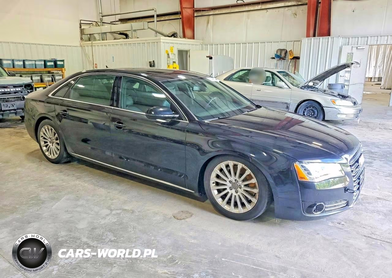 2014 Audi A8 L Quattro VIN:WAUR2AFD6EN007012 - 4