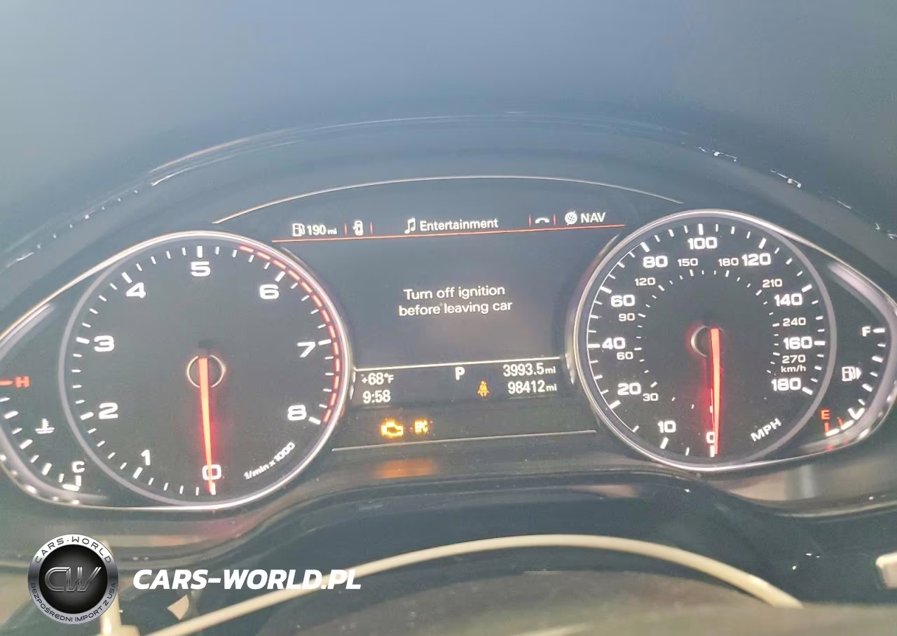 2014 Audi A8 L Quattro VIN:WAUR2AFD6EN007012 - 9