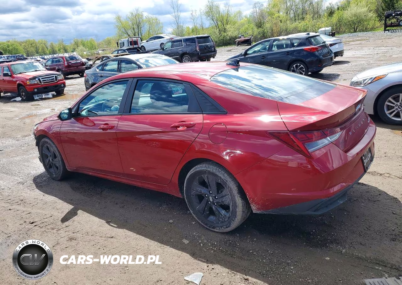 2023 Hyundai Elantra Blue VIN:KMHLM4AJXPU058311 - 2