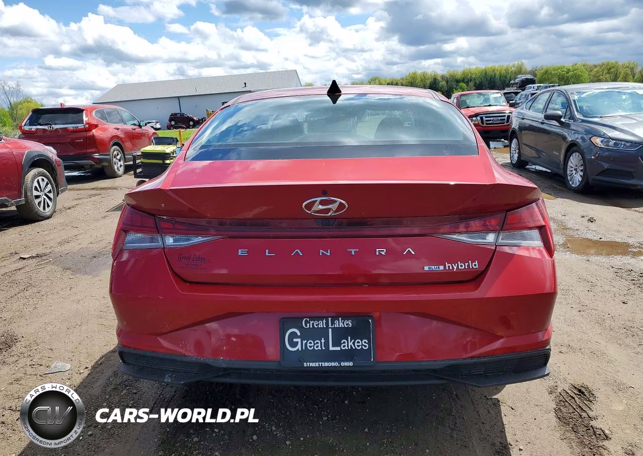 2023 Hyundai Elantra Blue VIN:KMHLM4AJXPU058311 - 6
