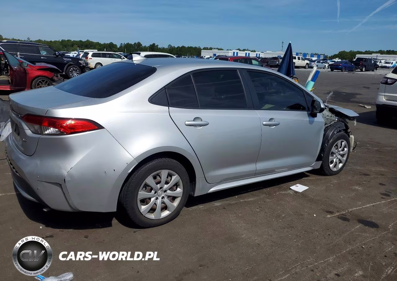 2022 Toyota Corolla Le VIN:JTDEPMAE5NJ203552 - 3