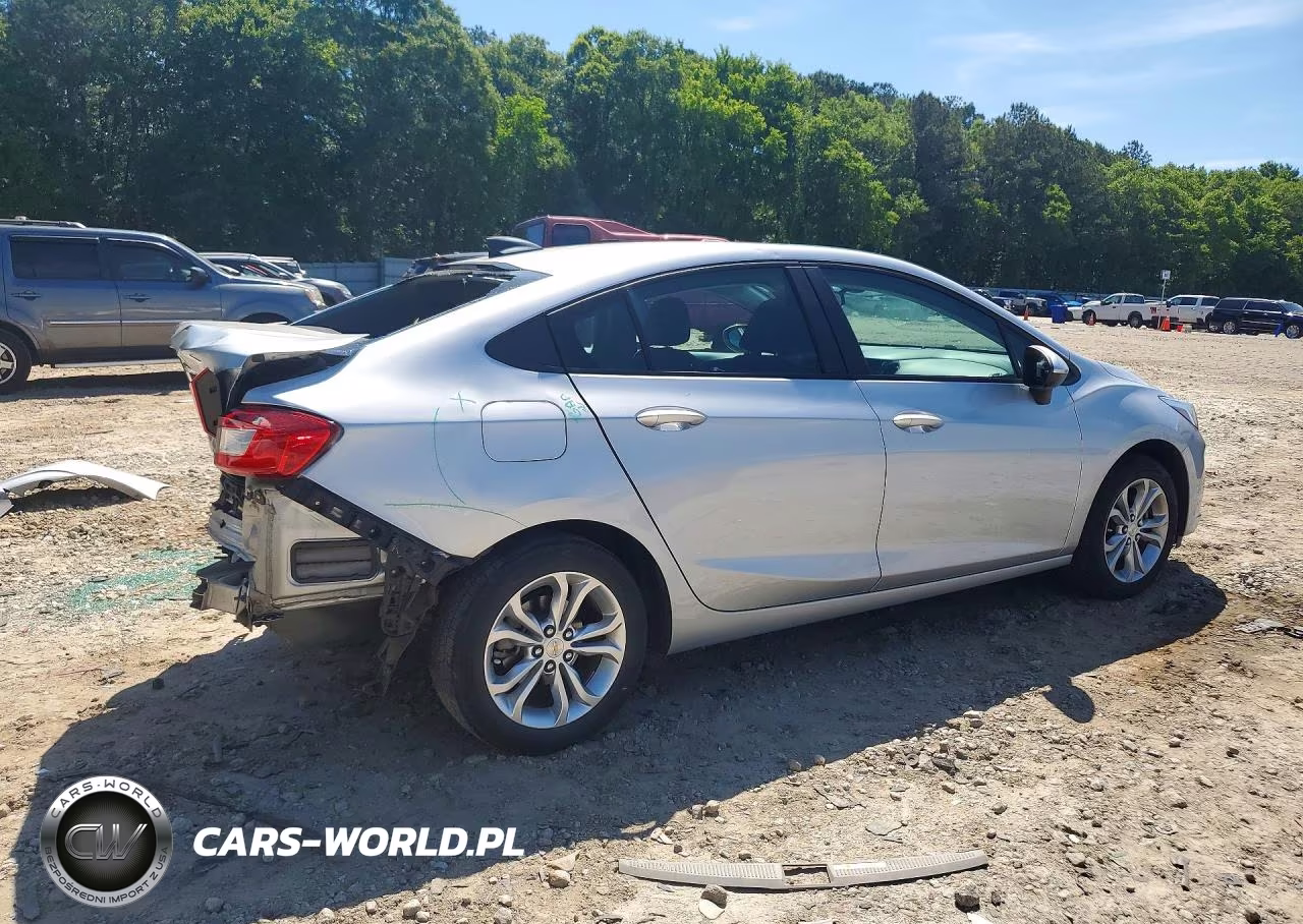 2019 Chevrolet Cruze Ls VIN:1G1BC5SM2K7102433 - 3