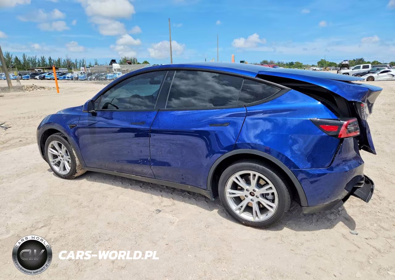 2022 Tesla Model Y VIN:7SAYGDEE2NA002979 - 2