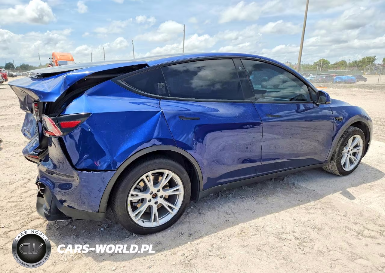2022 Tesla Model Y VIN:7SAYGDEE2NA002979 - 3