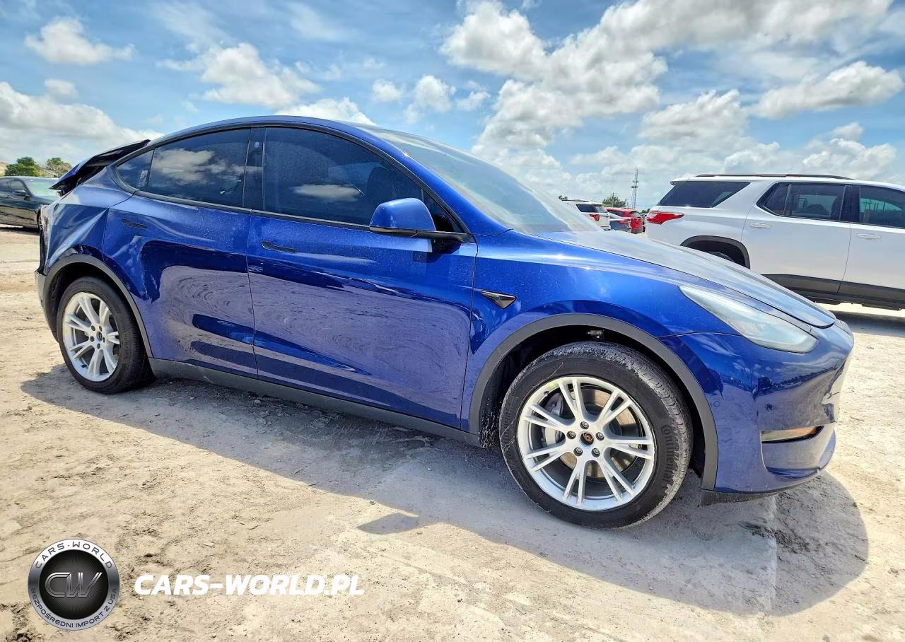 2022 Tesla Model Y VIN:7SAYGDEE2NA002979 - 4