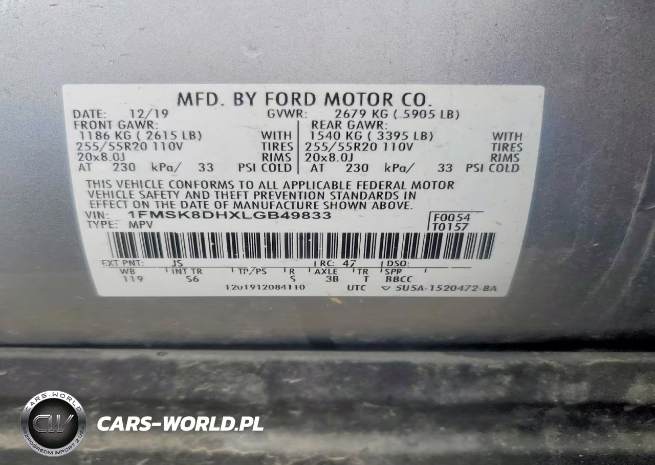 2020 Ford Explorer Xlt VIN:1FMSK8DHXLGB49833 - 13