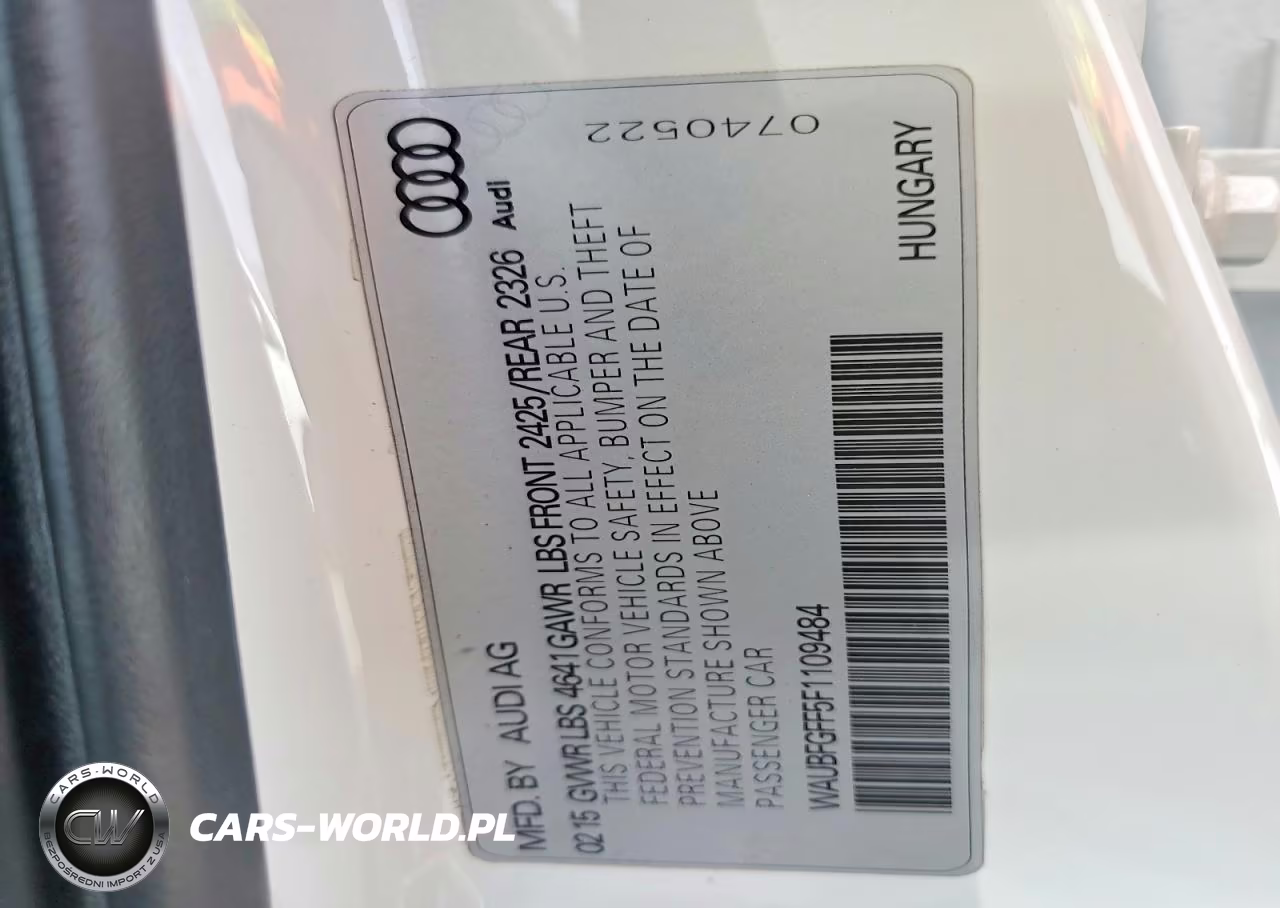 2015 Audi S3 Premium Plus VIN:WAUBFGFF5F1109484 - 13