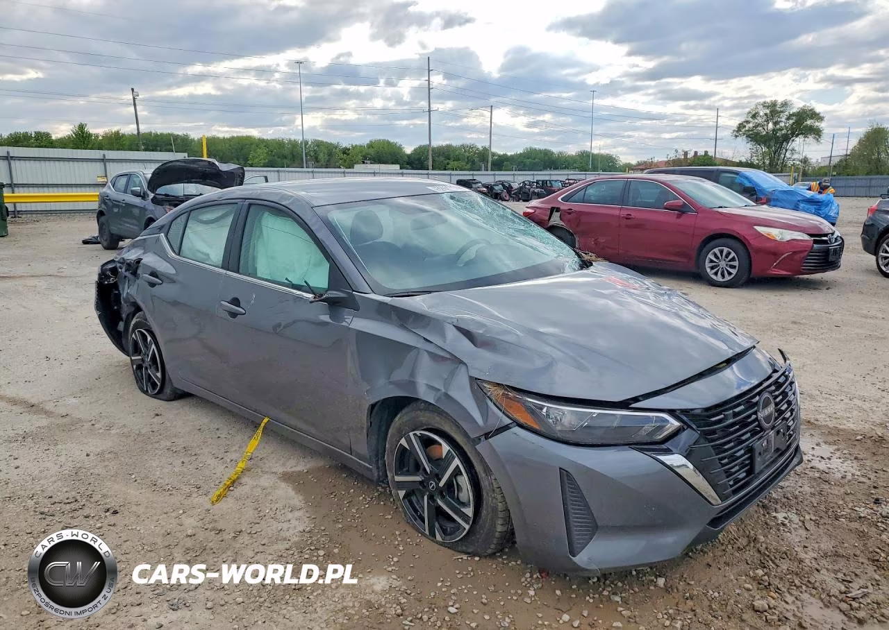 2025 Nissan Sentra Sv VIN:3N1AB8CV8SY380849 - 4