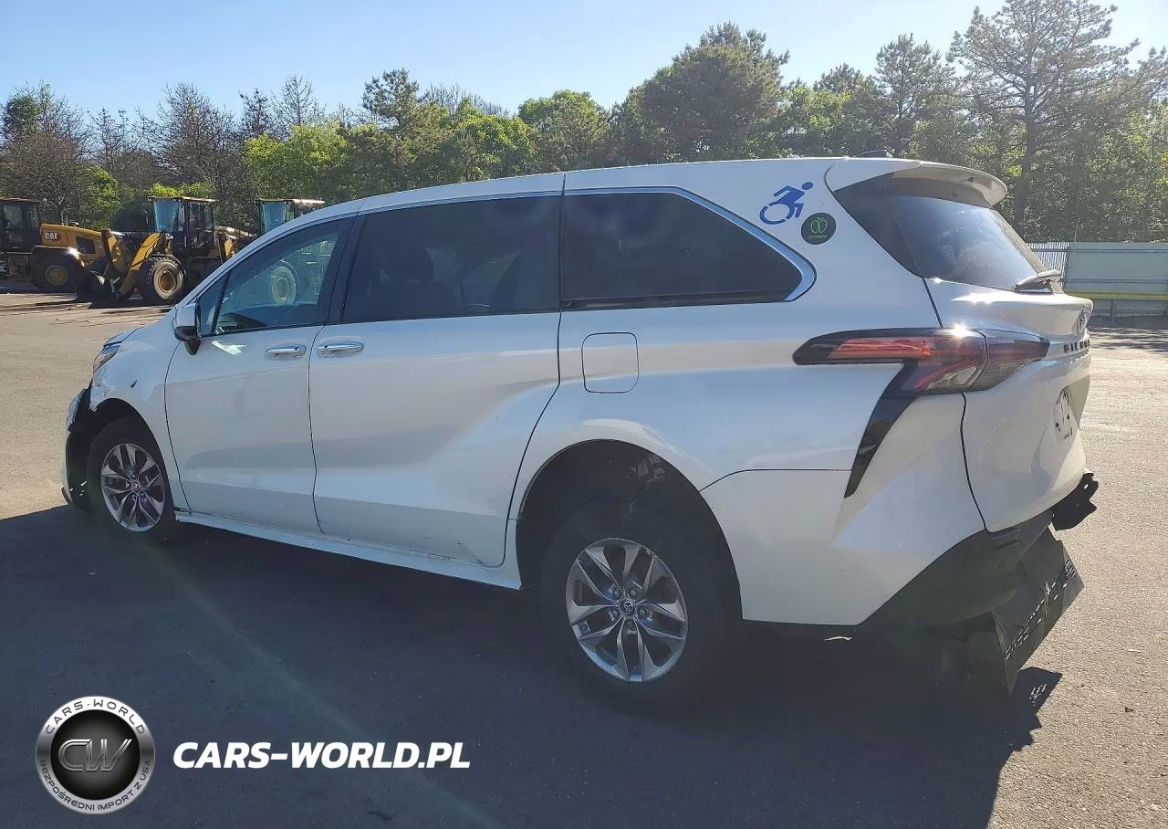 2021 Toyota Sienna Xle VIN:5TDYRKEC4MS015448 - 2