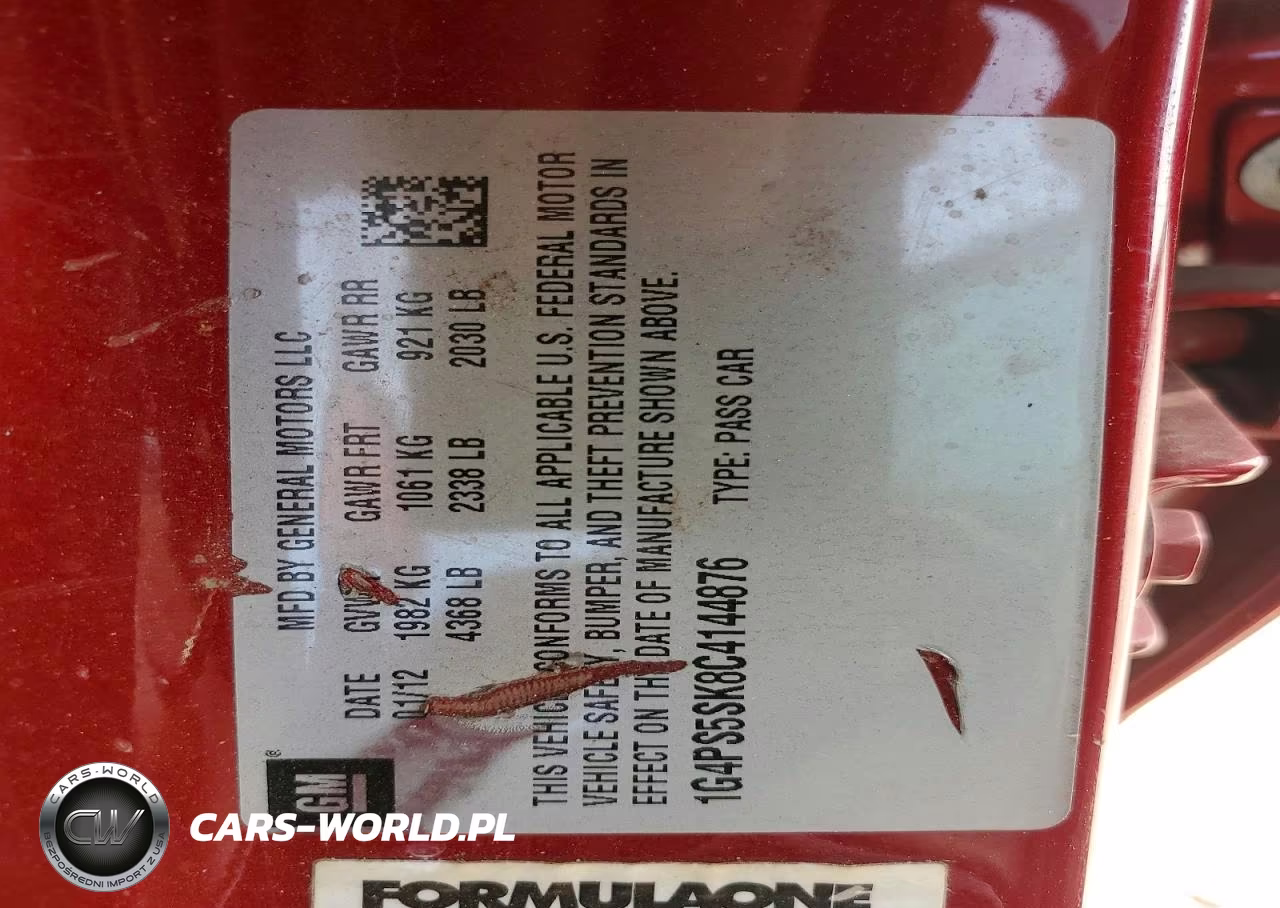 2012 Buick Verano VIN:1G4PS5SK8C4144876 - 12