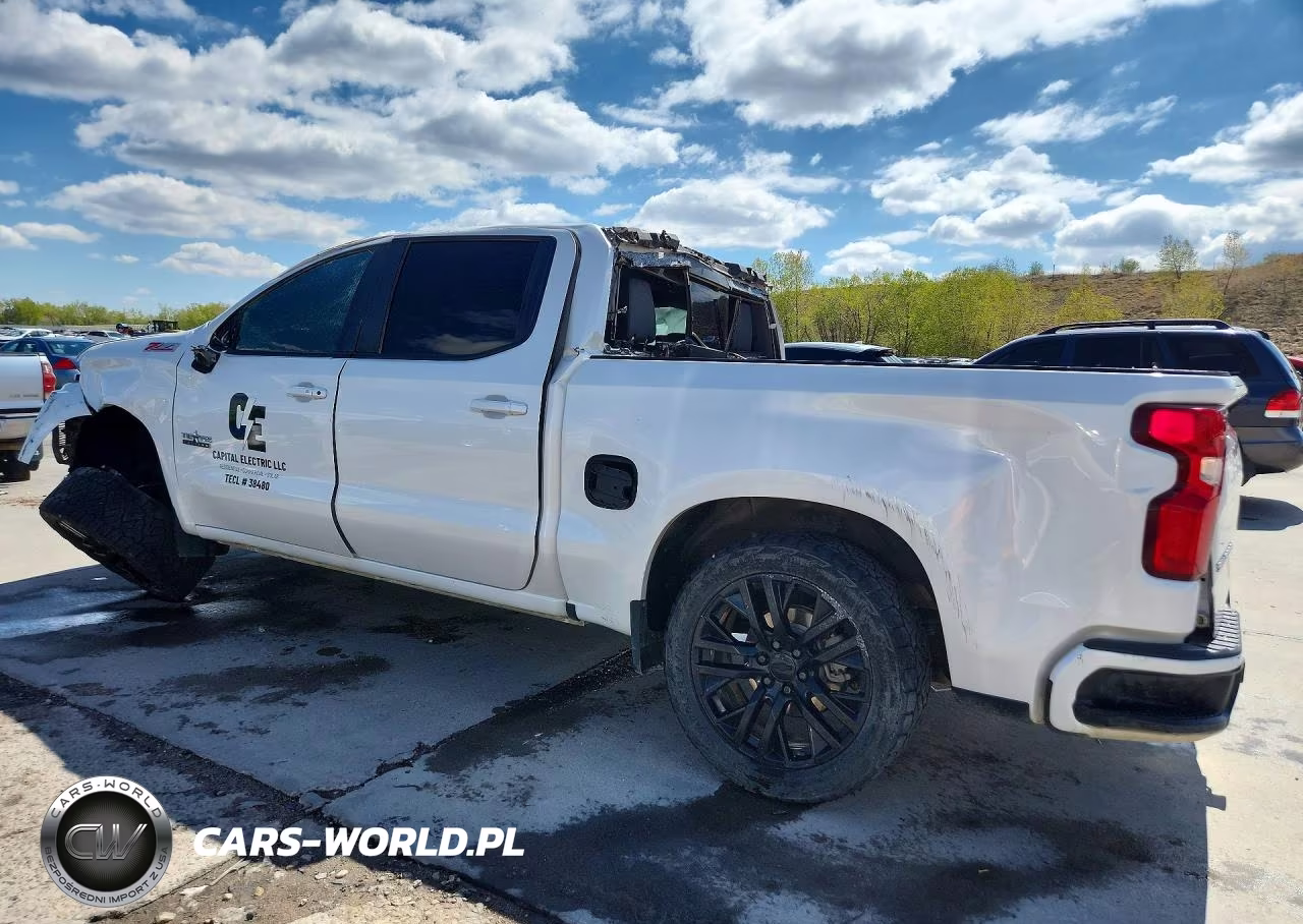 2021 Chevrolet Silverado K1500 Rst VIN:3GCUYEET8MG330772 - 2