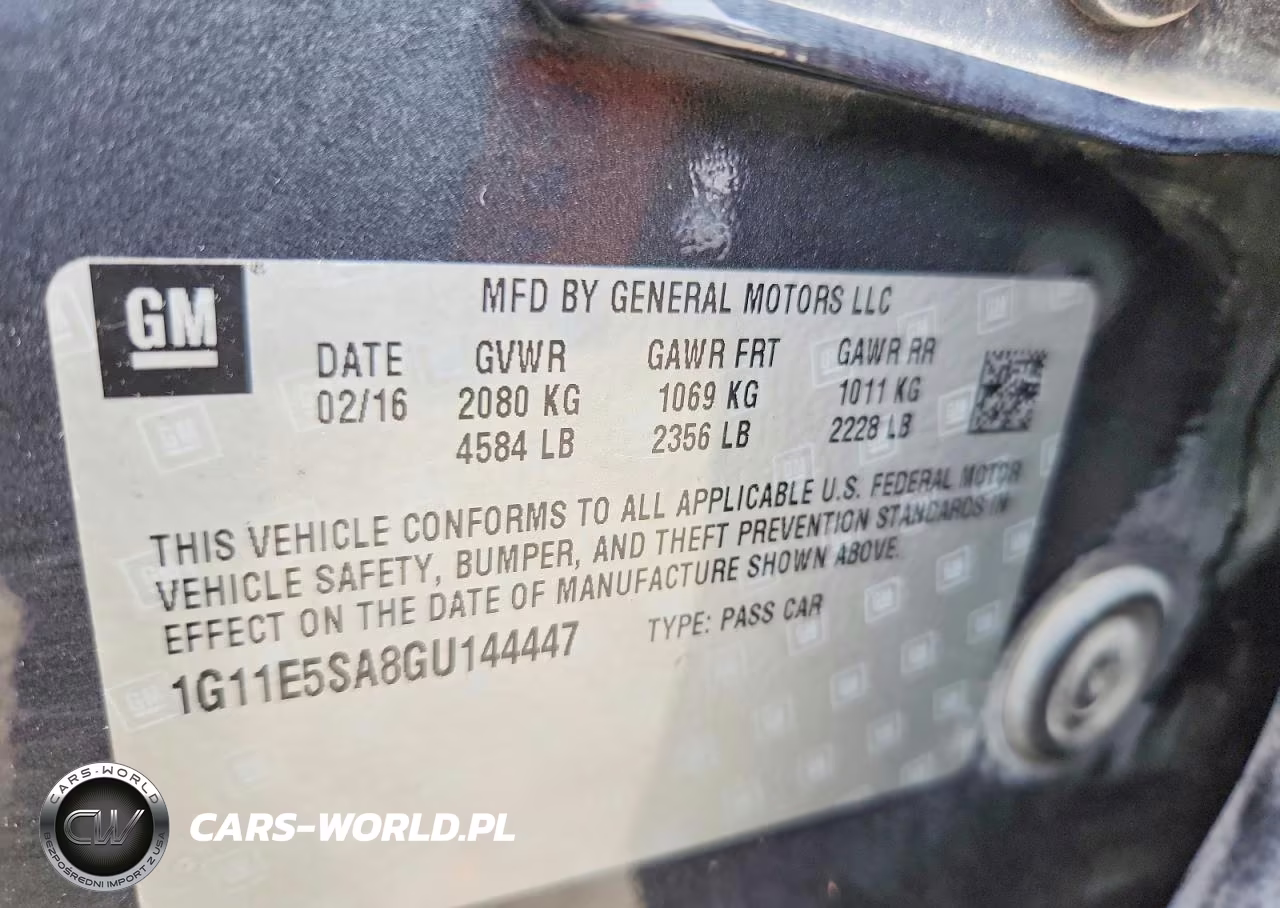 2016 Chevrolet Malibu Limited Ltz VIN:1G11E5SA8GU144447 - 12