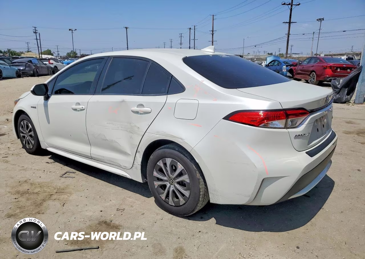 2021 Toyota Corolla Le VIN:JTDEAMDE4MJ030330 - 2