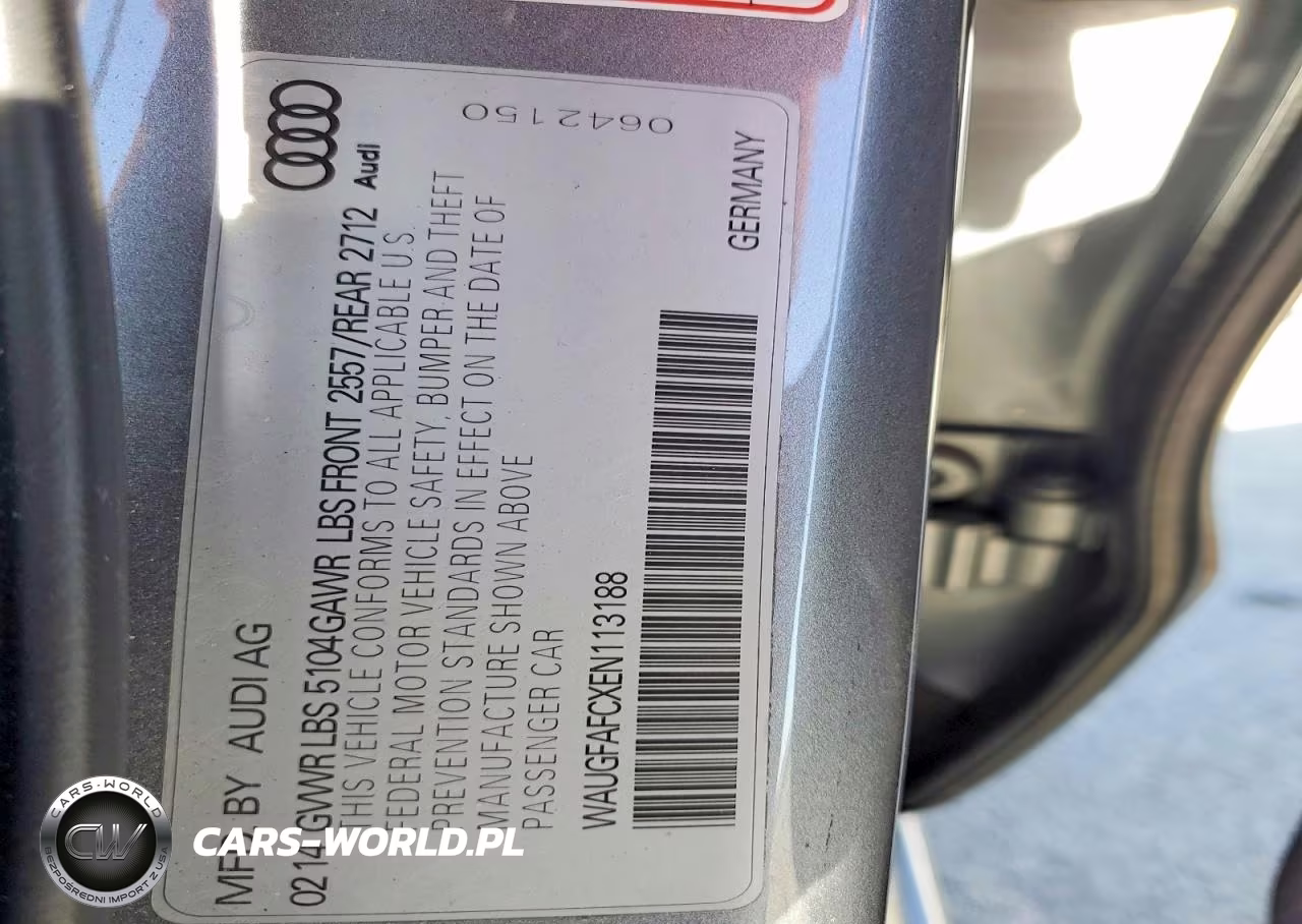 2014 Audi A6 Premium Plus VIN:WAUGFAFCXEN113188 - 12