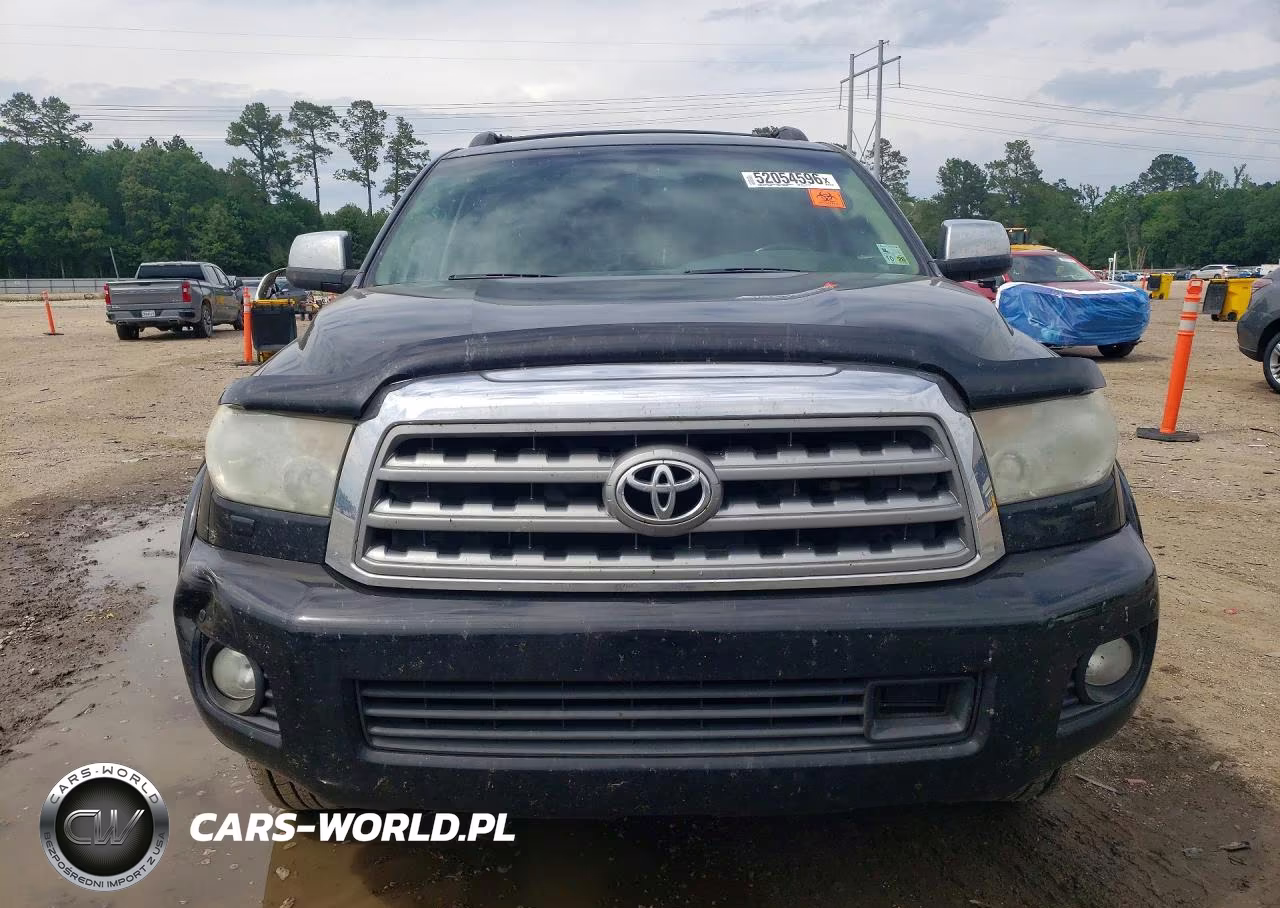 2012 Toyota Sequoia Platinum VIN:5TDYY5G16CS041676 - 5