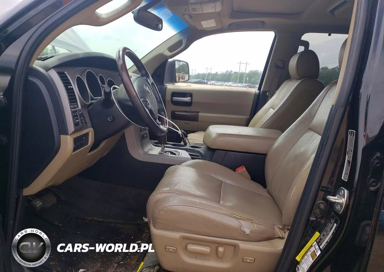 2012 Toyota Sequoia Platinum VIN:5TDYY5G16CS041676 - 7