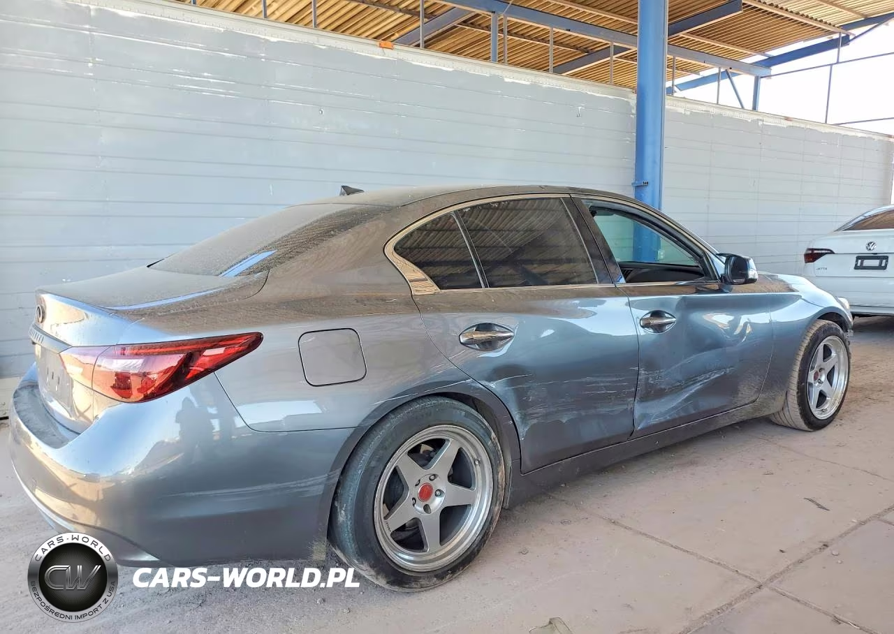 2018 Infiniti Q50 3.0T Luxe VIN:JN1EV7AP2JM361688 - 3