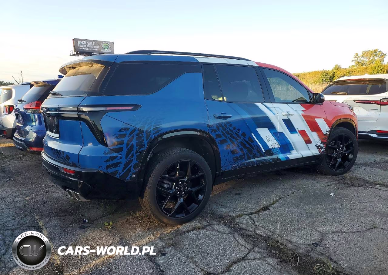2024 Chevrolet Traverse Rs VIN:1GNEVLKSXRJ180870 - 3