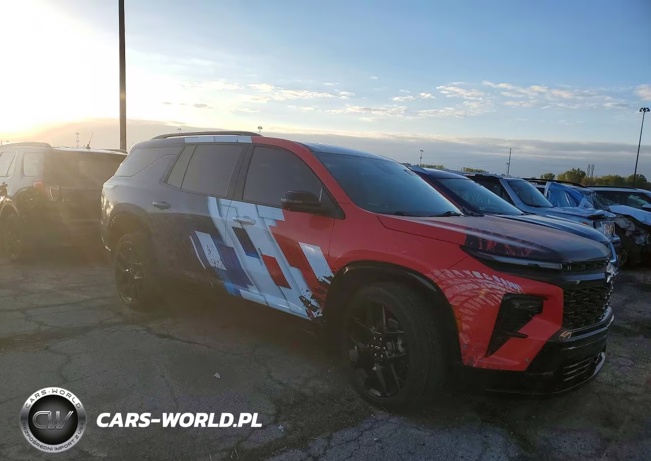 2024 Chevrolet Traverse Rs VIN:1GNEVLKSXRJ180870 - 4