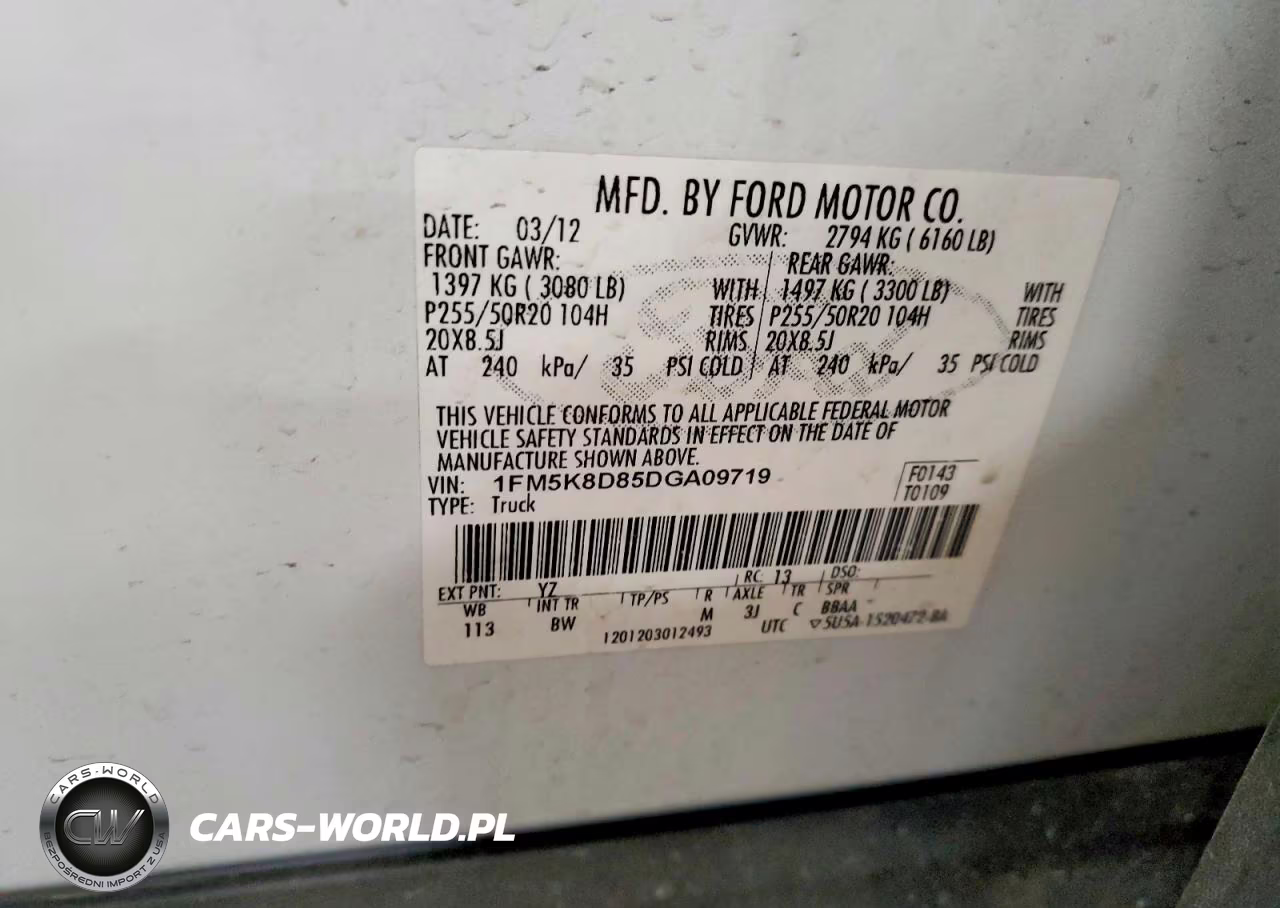2013 Ford Explorer Xlt VIN:1FM5K8D85DGA09719 - 13