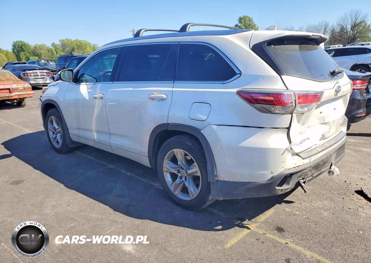 2015 Toyota Highlander Limited VIN:5TDDKRFH1FS189695 - 2