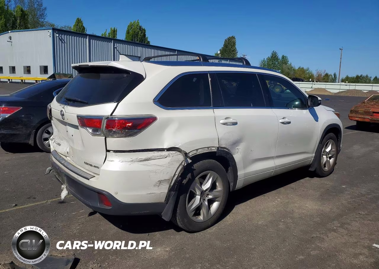 2015 Toyota Highlander Limited VIN:5TDDKRFH1FS189695 - 3