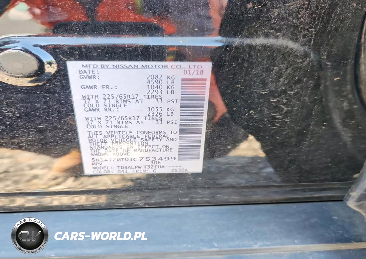 2018 Nissan Rogue S VIN:5N1AT2MT0JC753499 - 13