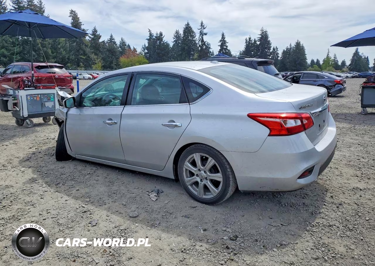 2017 Nissan Sentra Sv VIN:3N1AB7AP0HY322385 - 2