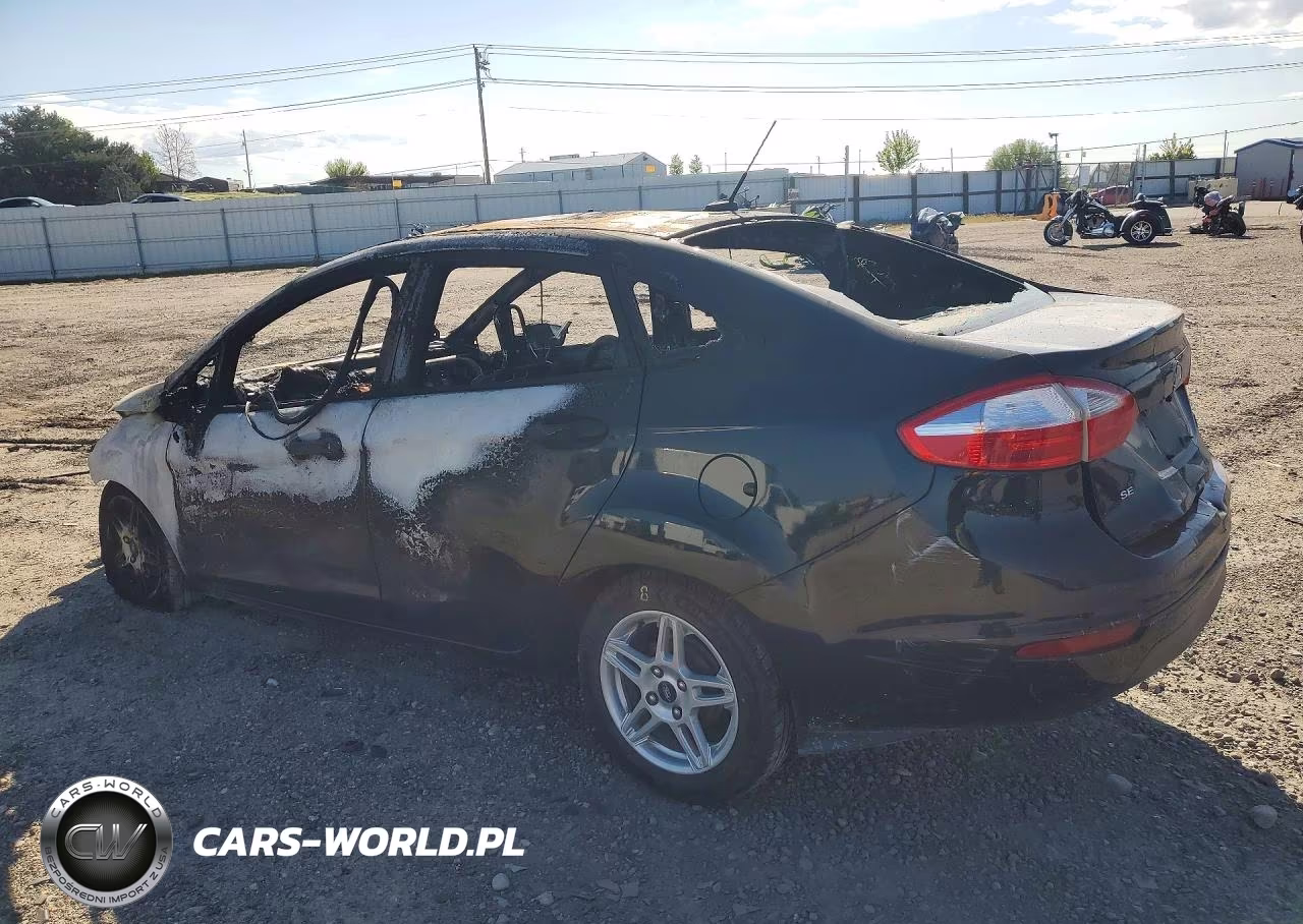 2019 Ford Fiesta Se VIN:3FADP4BJ4KM127477 - 2