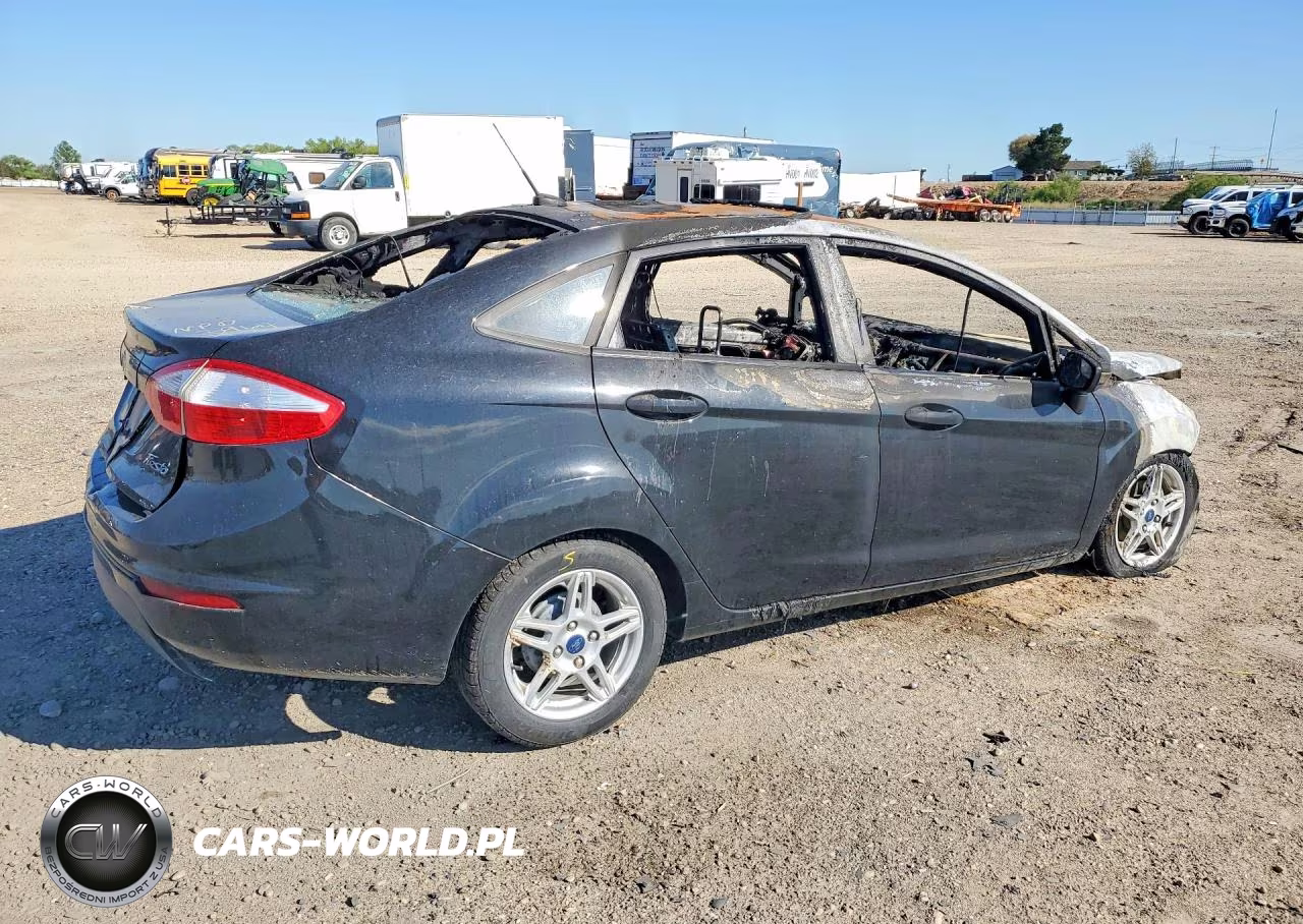 2019 Ford Fiesta Se VIN:3FADP4BJ4KM127477 - 3