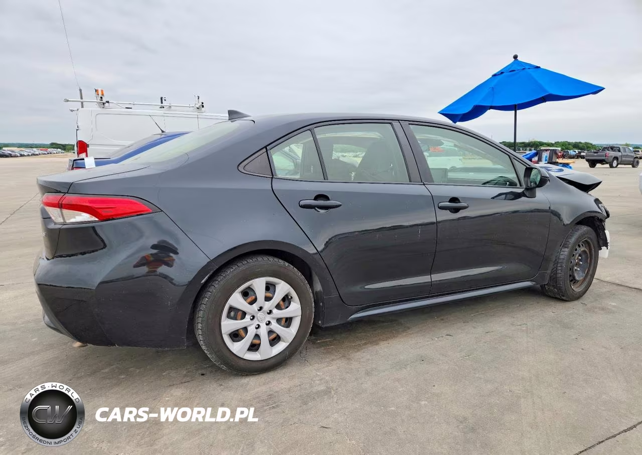 2022 Toyota Corolla Le VIN:JTDEPMAE7NJ219784 - 3