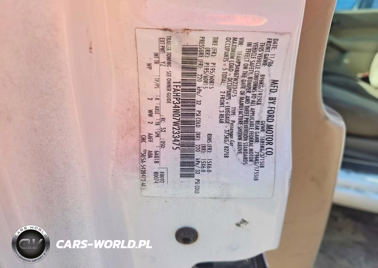 2007 Ford Focus Zx4 VIN:1FAHP34N07W233475 - 13