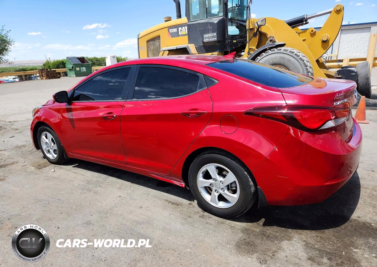 2014 Hyundai Elantra Se VIN:KMHDH4AE6EU212019 - 2