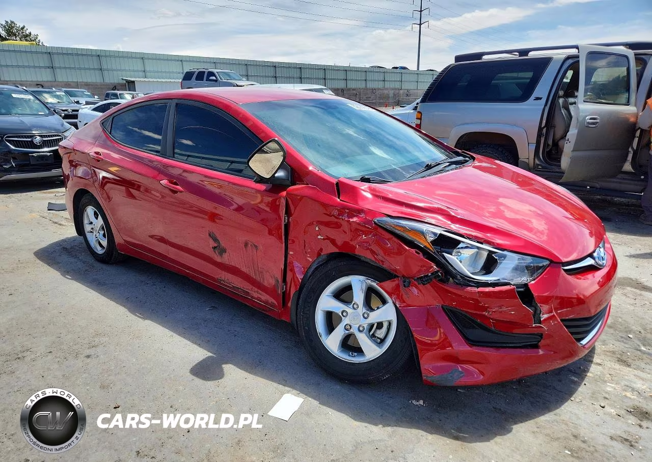 2014 Hyundai Elantra Se VIN:KMHDH4AE6EU212019 - 4